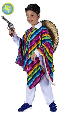 PONCHO MESSICANO BAMBINO